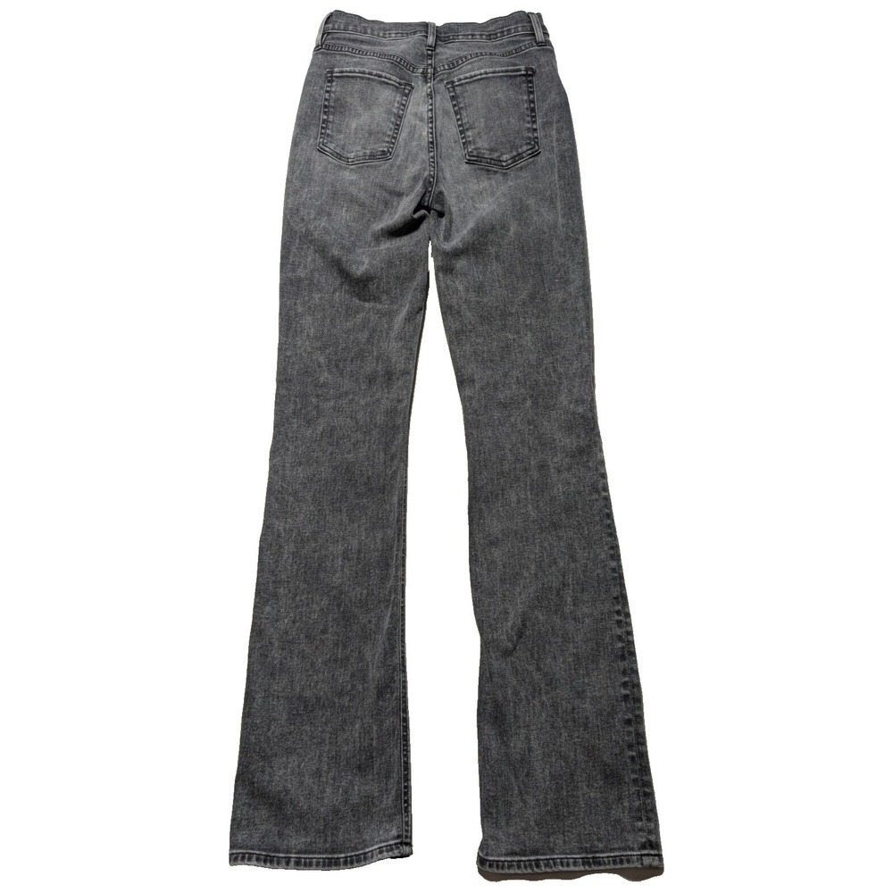 3x1 N.Y.C. Women Size 25 Agdon Gray Button Fly Stretch Denim Jeans‎ Made In USA